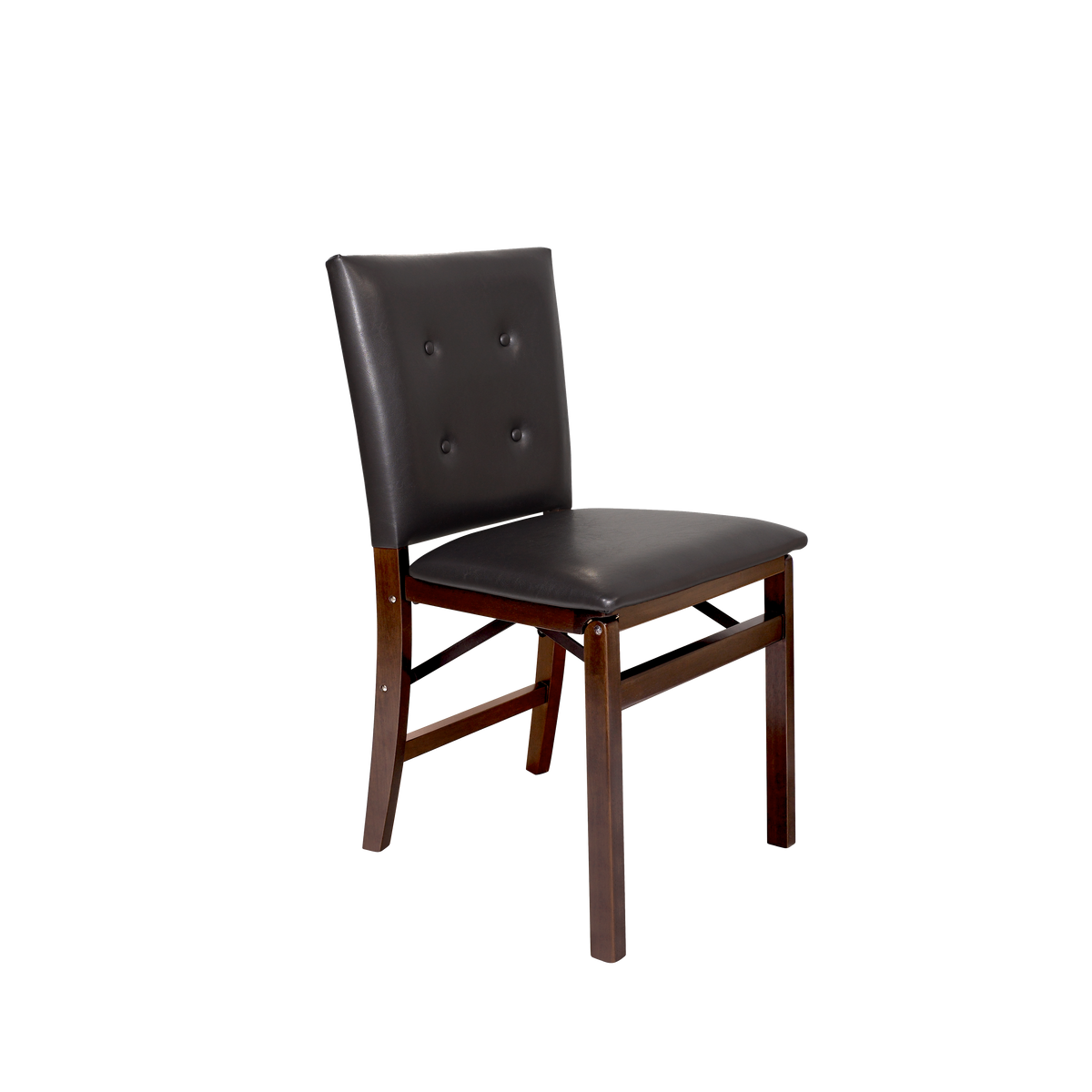 Stakmore Parsons Upholstered Wood Folding Chair - view 10