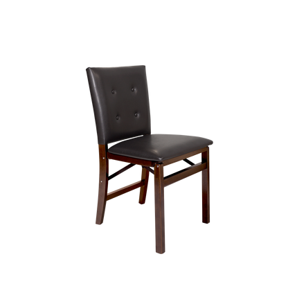 Stakmore Parsons Upholstered Wood Folding Chair - view 10