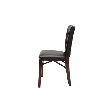 Stakmore Parsons Upholstered Wood Folding Chair - view 11