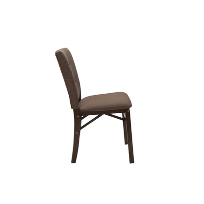 Stakmore Parsons Upholstered Wood Folding Chair - view 4