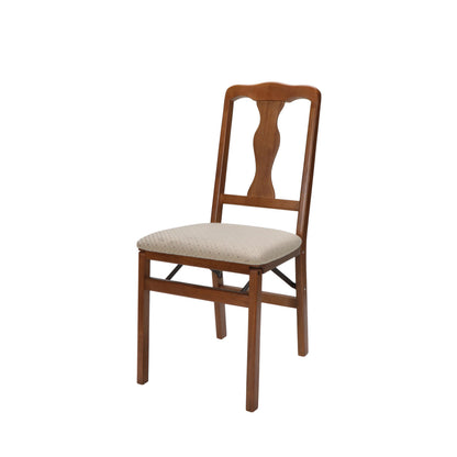 Stakmore Queen Anne Wood Folding Chair - view 2