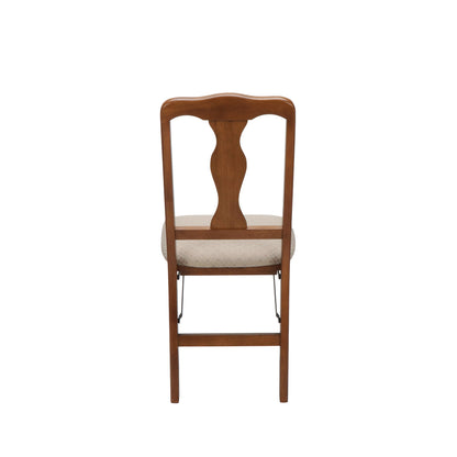 Stakmore Queen Anne Wood Folding Chair - view 11