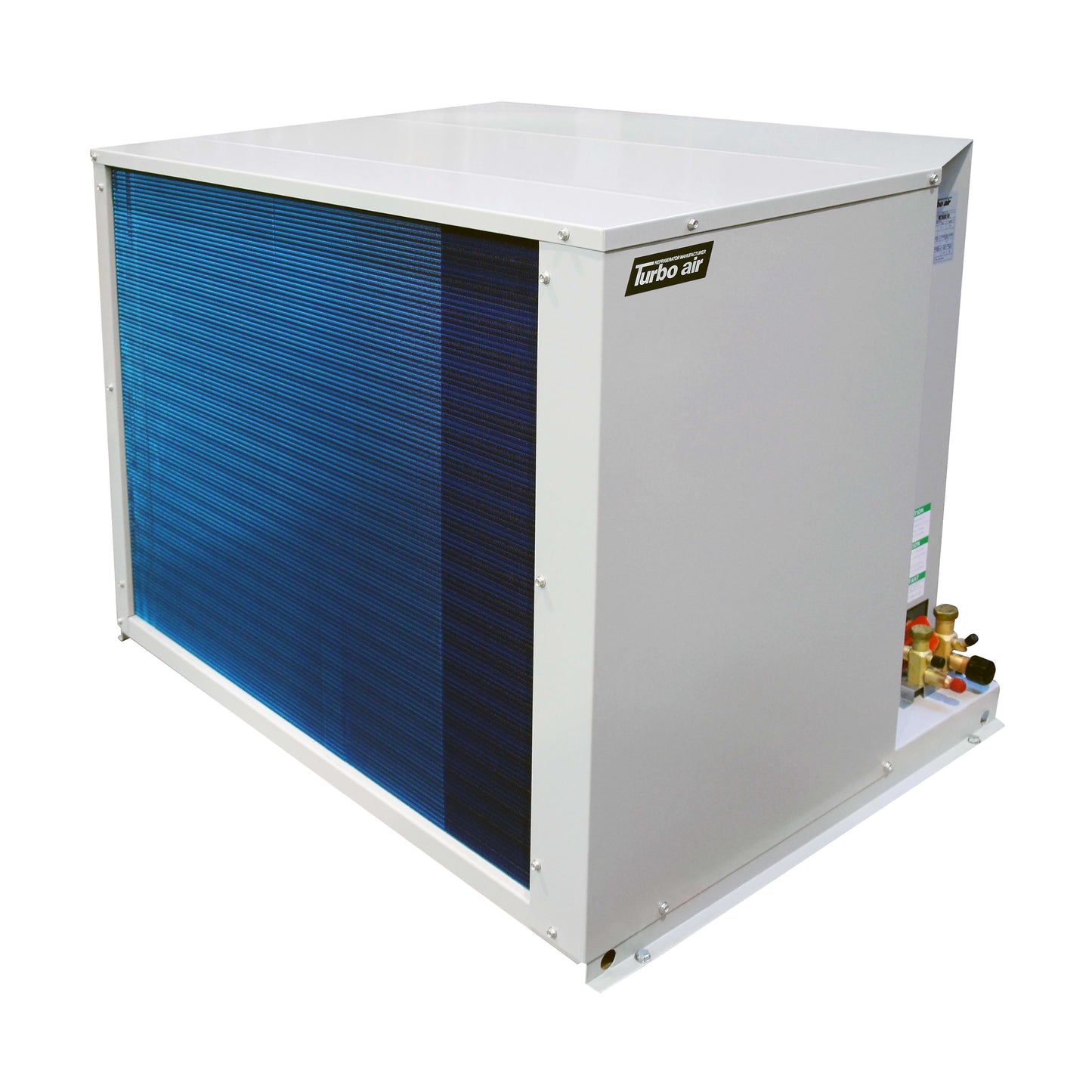 Turbo Air TS010MR404A2 Walk-In Cooler Condensing Unit – 1 HP; commercial walk-in cooler system replacement condensing unit for foodservice, mortuary, and pathology refrigeration