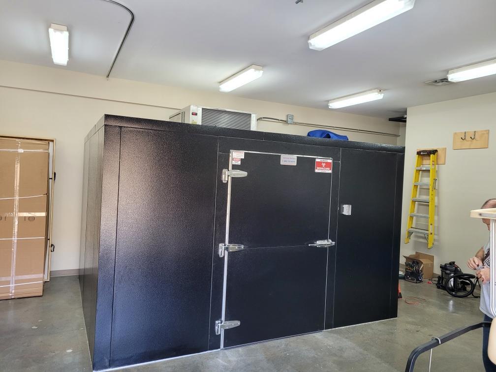 10x10 Walk - In Mortuary Cooler – Model 2000 - 1010 - American Mortuary Coolers & Equipments