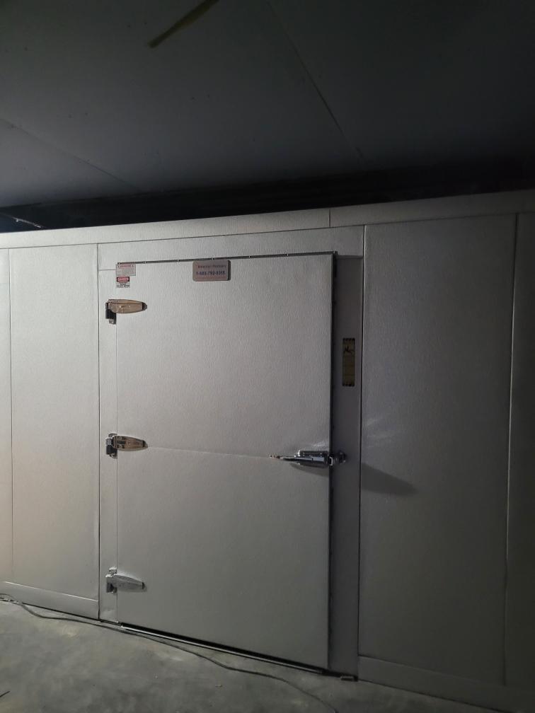 10x10 Walk - In Mortuary Cooler – Model 2000 - 1010 - American Mortuary Coolers & Equipments