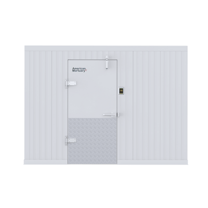 10x12 Walk - In Mortuary Cooler – Model 2000 - 1012 - American Mortuary Coolers & Equipments