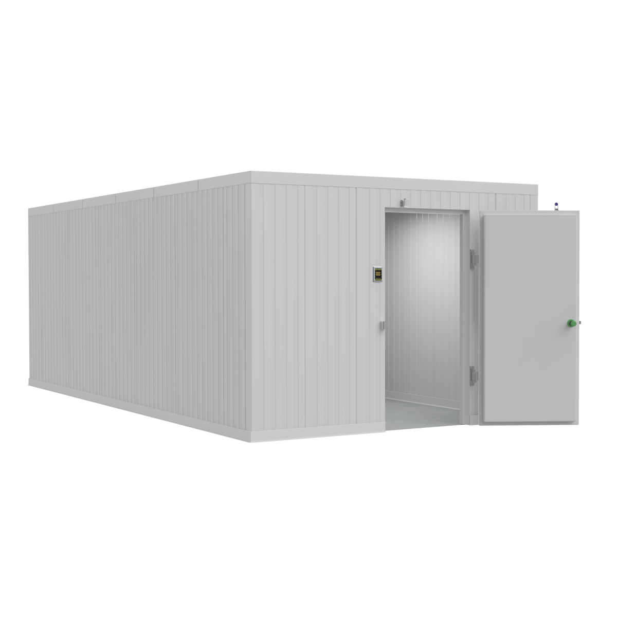10x18 walk-in mortuary cooler NSF-certified modular system USA-made — American Mortuary Coolers (closest-size image shown)