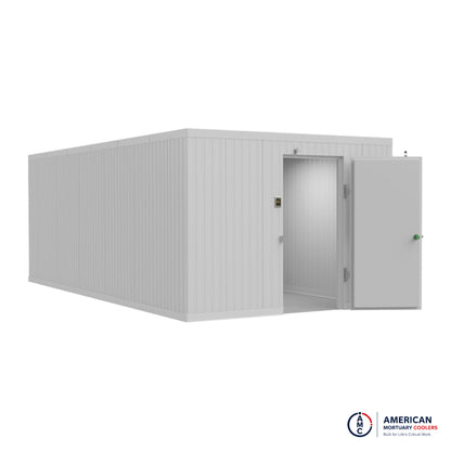10×20 walk-in mortuary cooler by American Mortuary Coolers