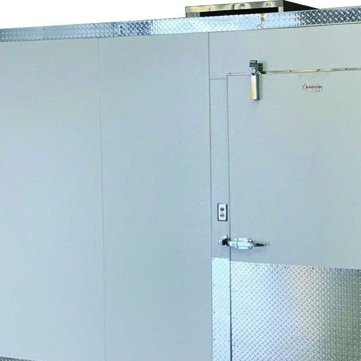 AMC walk-in mortuary cooler installation photo