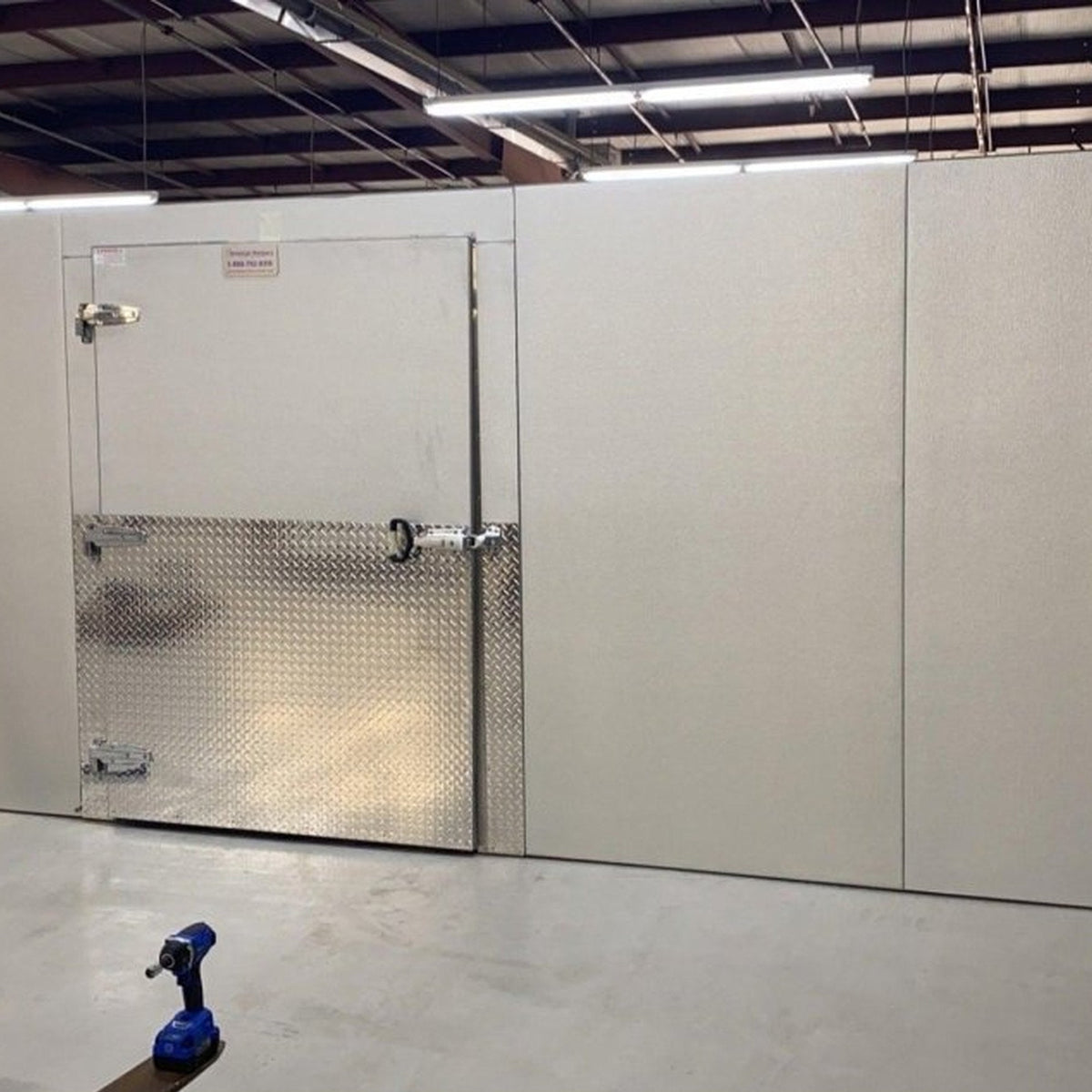 AMC walk-in mortuary freezer installation photo