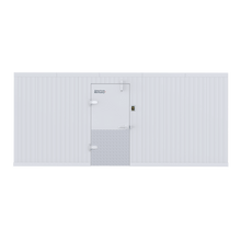 10x25 Walk - In Mortuary Freezer System – Model 2001 - 1025F - American Mortuary Coolers & Equipments