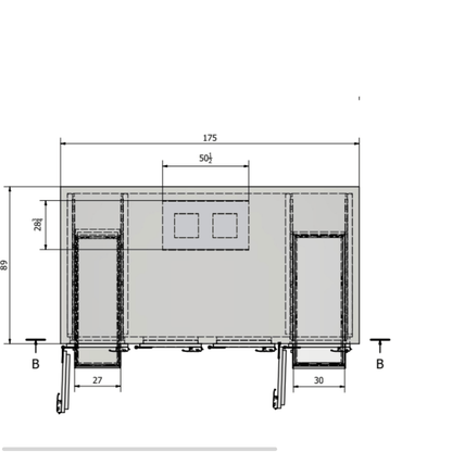 12 Bay Vault Style Morgue Cooler – Model 1070 - 12MB - American Mortuary Coolers & Equipments