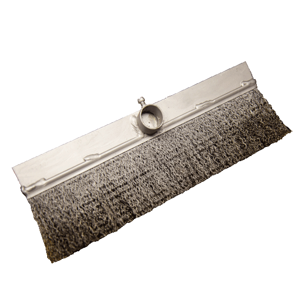  12 inch cremation chamber clean-out strip brush Model 1030-PBR12 American Mortuary Equipment