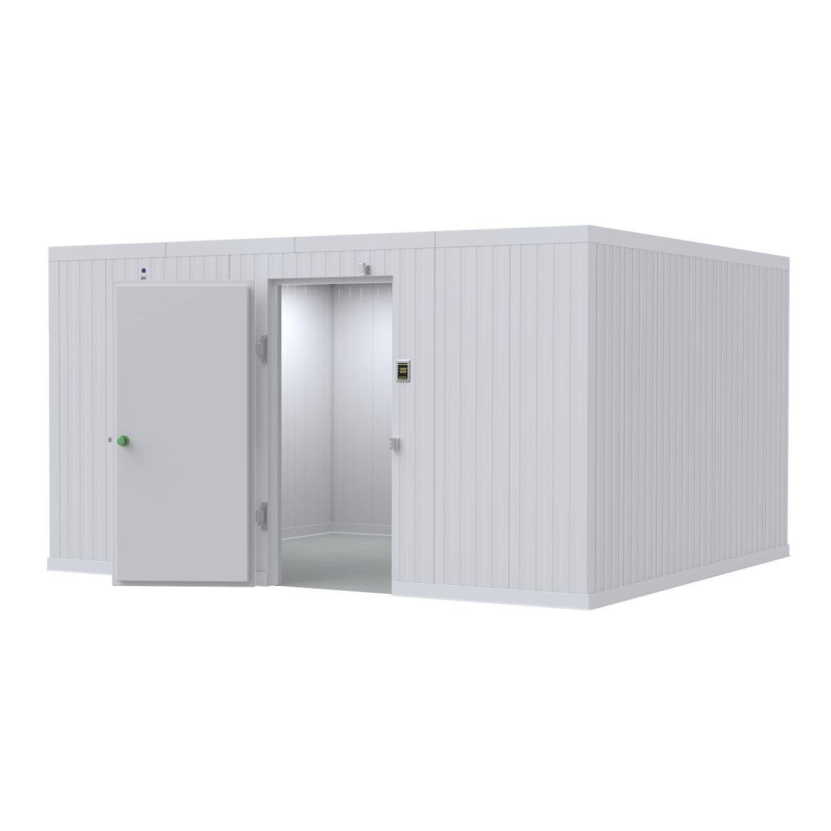 12x14 Walk-In Mortuary Cooler - Premium NSF