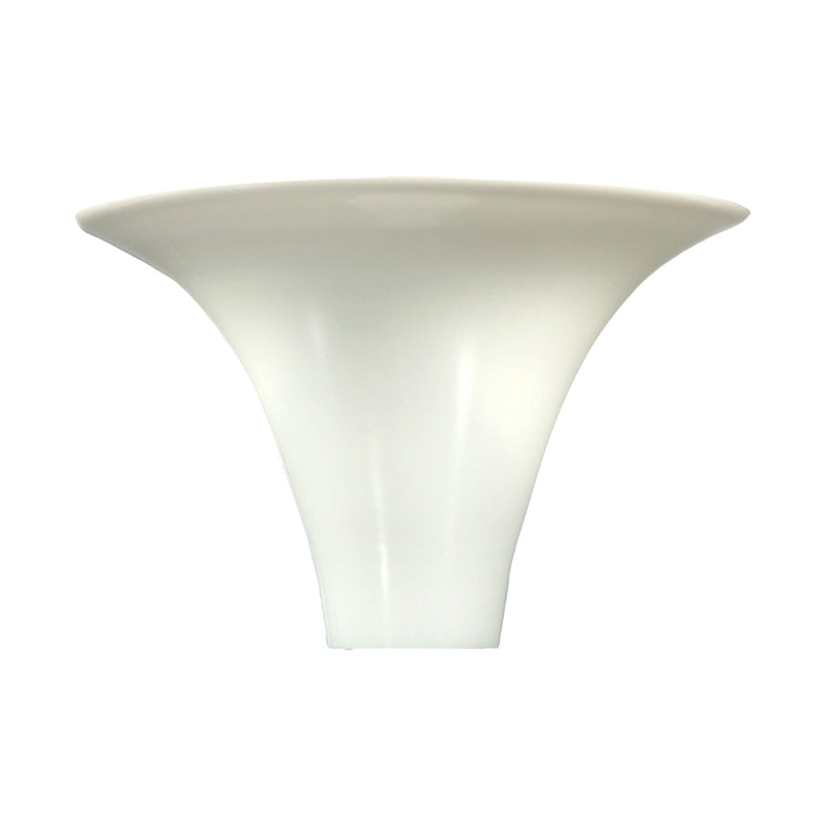 Pearl White Trumpet Lamp Shade