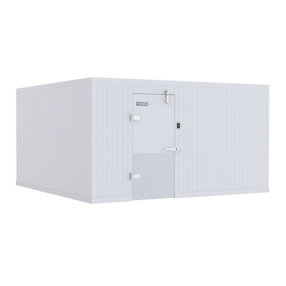 ❄️ 14x14 Walk - In Mortuary Cooler – Model 2000 - 1414 - American Mortuary Coolers & Equipments