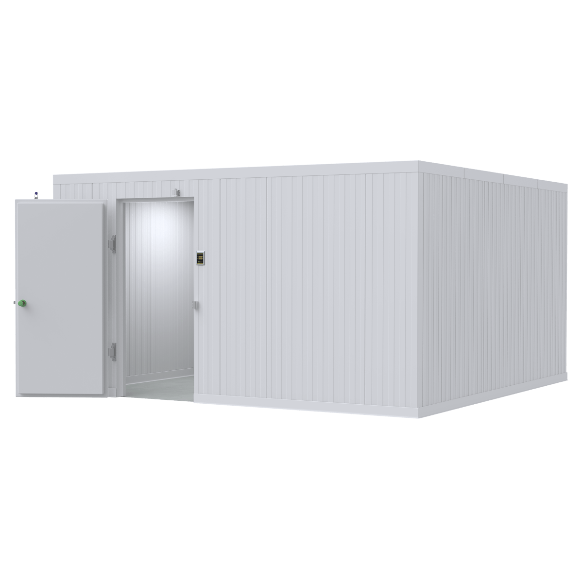 14x20 walk-in mortuary cooler, high-capacity cadaver cold storage — American Mortuary Coolers (closest-size image shown)