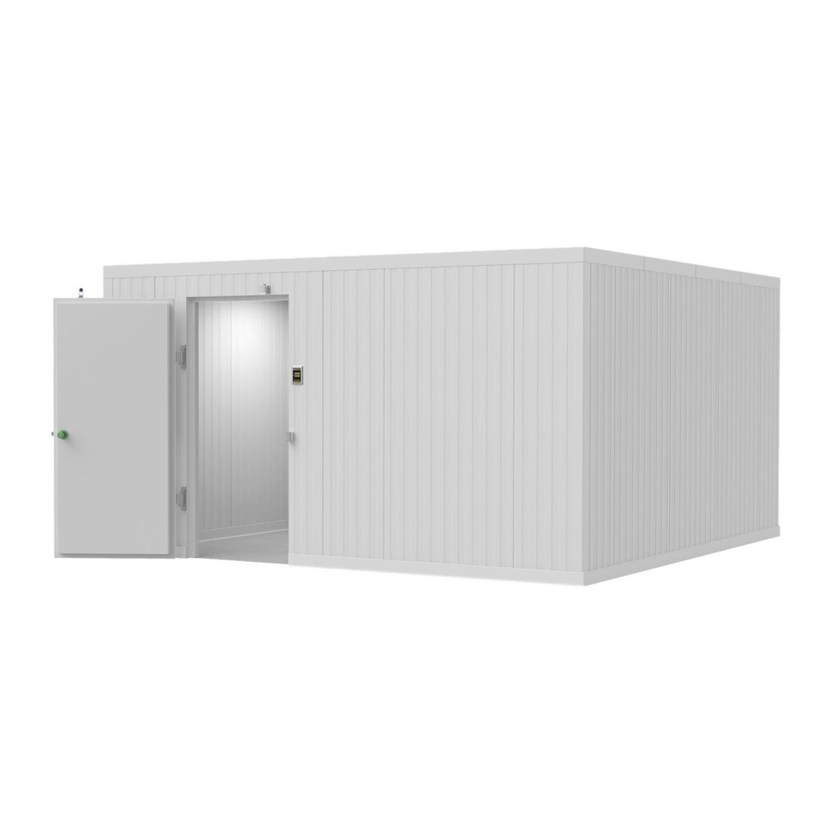 14×14 walk-in mortuary cooler by American Mortuary Coolers
