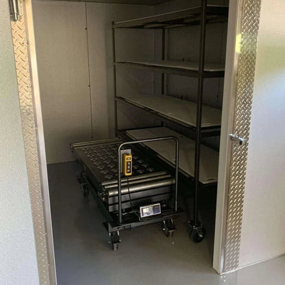 AMC walk-in mortuary cooler installation photo