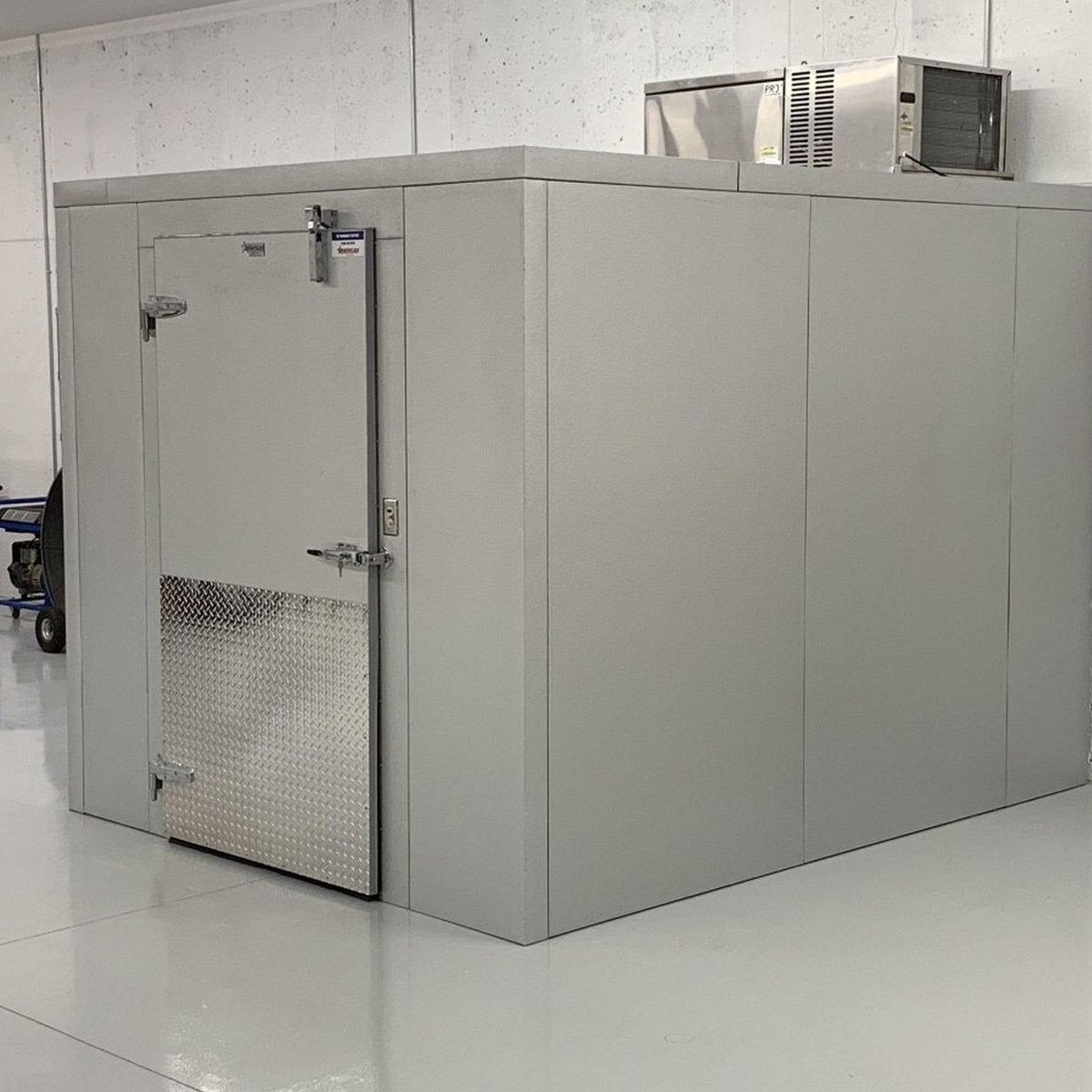 AMC walk-in mortuary freezer installation photo