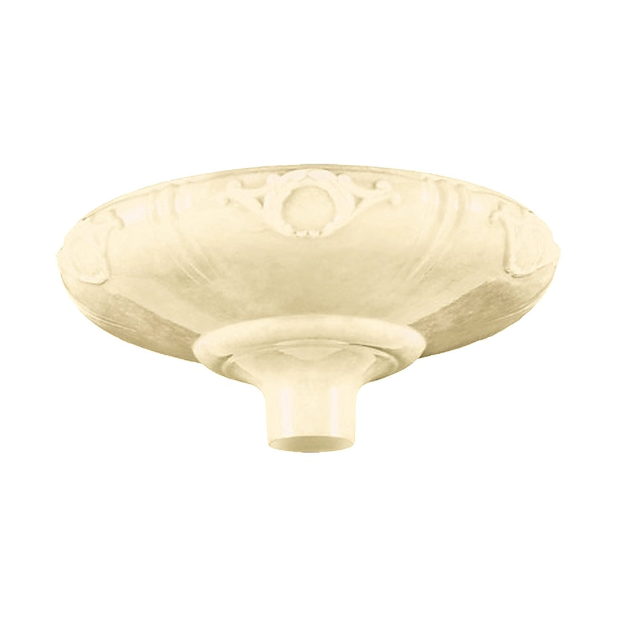 Embossed Bowl Lamp Shade top view