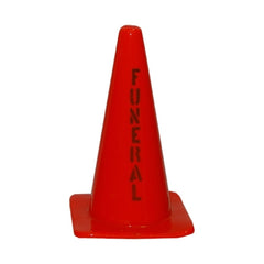18-Inch Funeral Traffic Cones