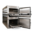 2-Body Vertical Vault Morgue Cooler