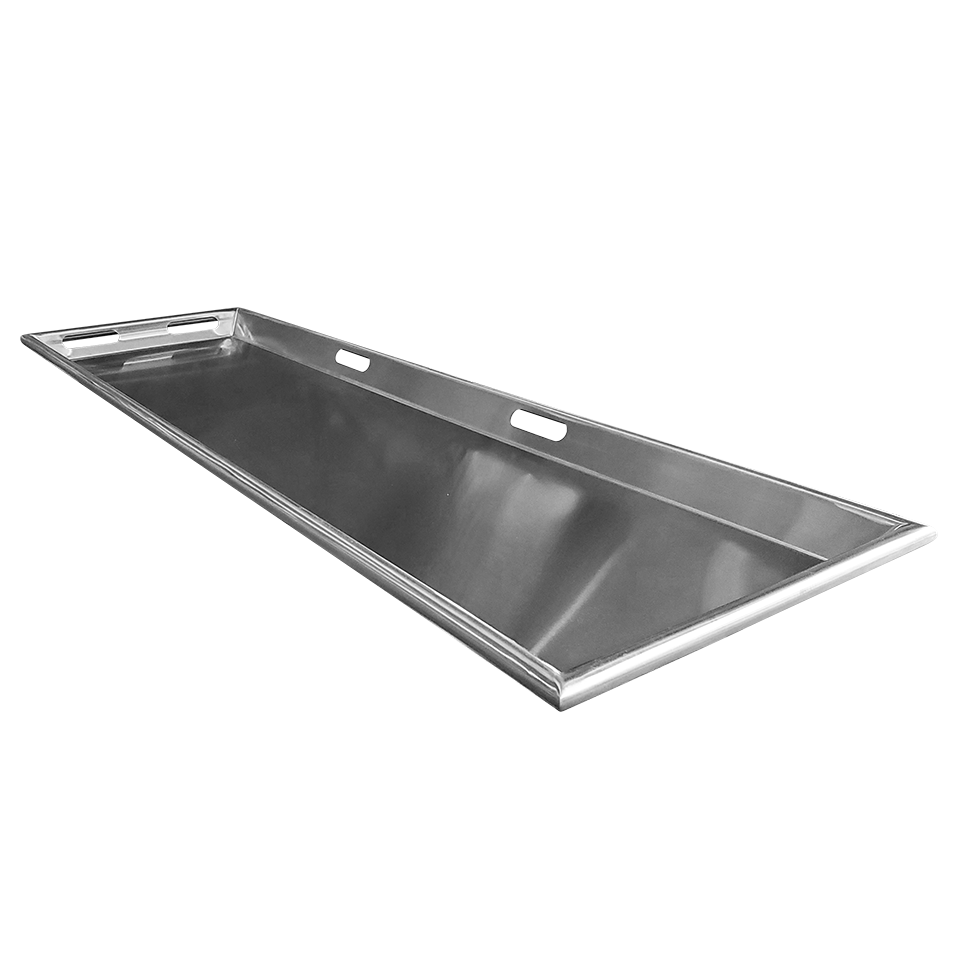 TITAN 30" Stainless Steel Body Tray – 14 Gauge