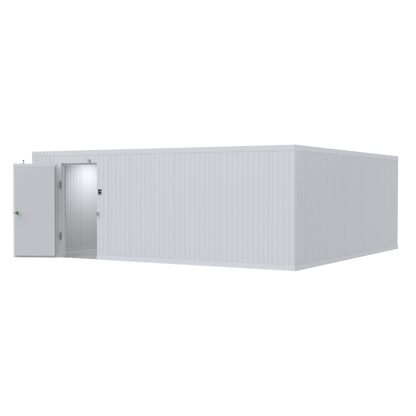 16x24 walk-in mortuary cooler interior, high-capacity cadaver storage with open workflow space (closest-size image shown)