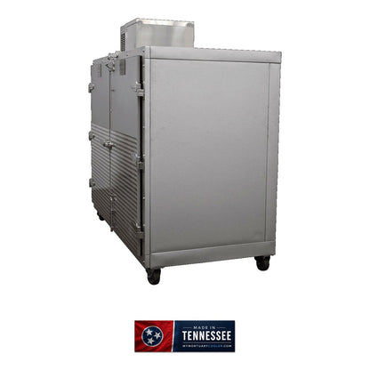 3 Body Extra-Wide Side-Load Upright Mortuary Cooler
