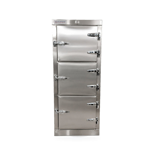 3-Body Vertical Vault Morgue Cooler