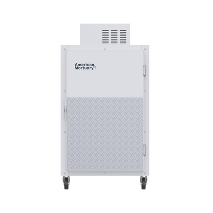 3 Body XTRA LARGE Mortuary Cooler — Authority - Built, American - Made Refrigeration Model 2000 - 3BX - C - American Mortuary Coolers & Equipments