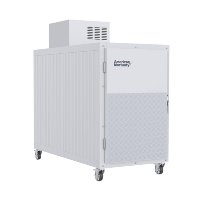 3 Body XTRA LARGE Mortuary Cooler — Authority - Built, American - Made Refrigeration Model 2000 - 3BX - C - American Mortuary Coolers & Equipments