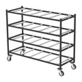 4-Tier End-Loading Mortuary Rack