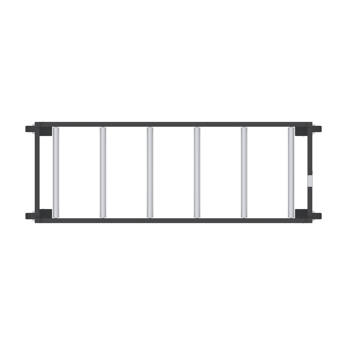 End-Load Cadaver Storage Rack, 2 to 5 Tier - view 7