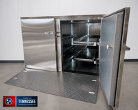 4 Body 2-Door Compact Mortuary Cooler