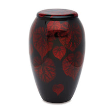 Autumn Falling Leaves Artist Urn — ISU-RJ-0001