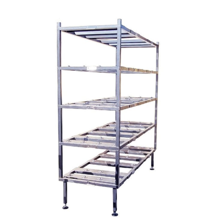 5 - Tier Stainless Steel Multi - Directional Mortuary Rack – 2000 - 5TMD - SST - American Mortuary Coolers & Equipments