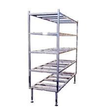 5 - Tier Stainless Steel Multi - Directional Mortuary Rack – 2000 - 5TMD - SST - American Mortuary Coolers & Equipments