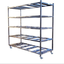 5 - Tier Stainless Steel Multi - Directional Mortuary Rack – 2000 - 5TMD - SST - American Mortuary Coolers & Equipments