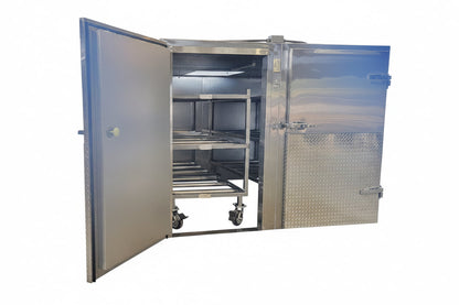 6 body 2-door mortuary cooler Model AMC-6B-2D by American Mortuary Coolers