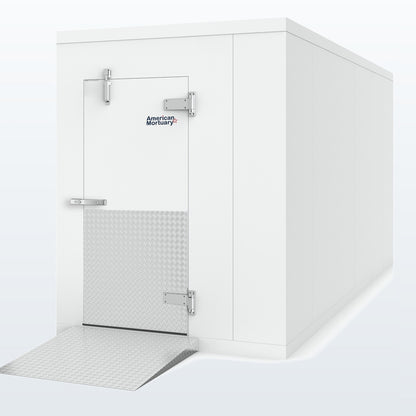 6×10 walk-in mortuary freezer by American Mortuary Coolers — view 6