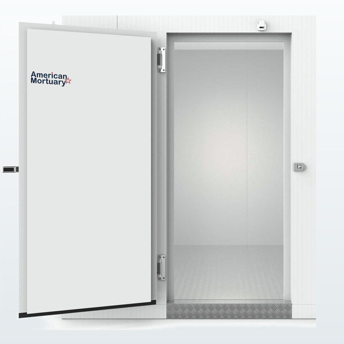 6×12 walk-in mortuary freezer by American Mortuary Coolers — view 6