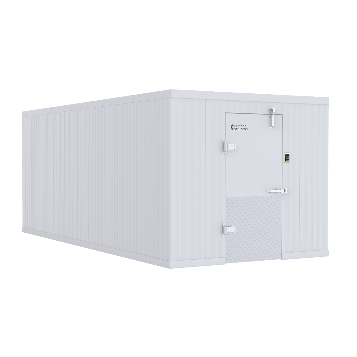 ❄️ 8×18 Walk - In Mortuary Cooler – Model 2000 - 0818 - American Mortuary Coolers & Equipments