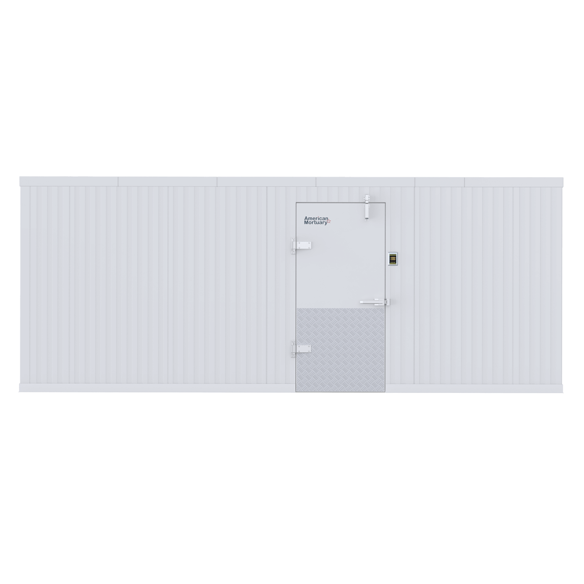 ❄️ 8×18 Walk - In Mortuary Cooler – Model 2000 - 0818 - American Mortuary Coolers & Equipments