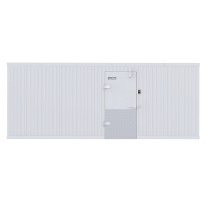 ❄️ 8×18 Walk - In Mortuary Cooler – Model 2000 - 0818 - American Mortuary Coolers & Equipments