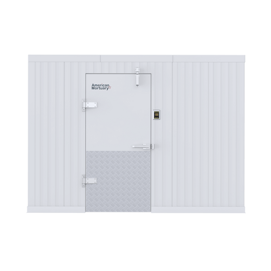 ❄️ 8x10 Walk - In Mortuary Cooler – Model 2000 - 0810 - American Mortuary Coolers & Equipments