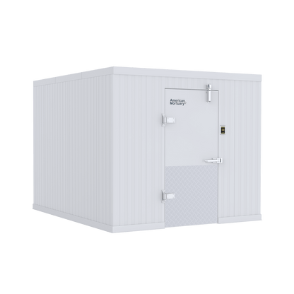 ❄️ 8x10 Walk - In Mortuary Cooler – Model 2000 - 0810 - American Mortuary Coolers & Equipments