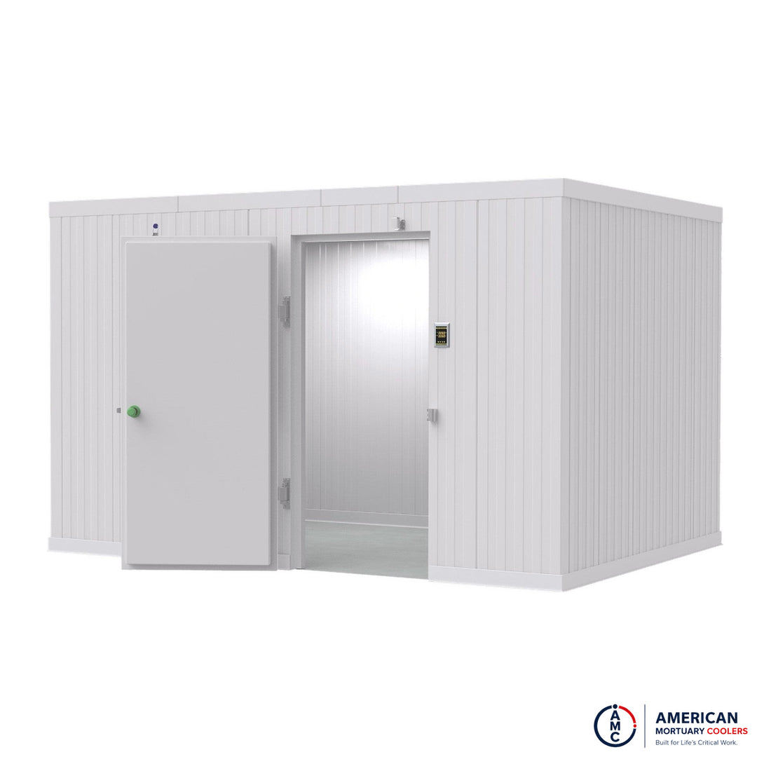 8x12 Walk-In Mortuary Cooler