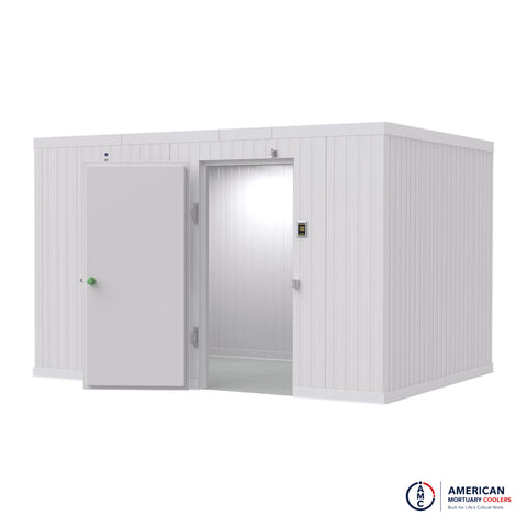 8×12 walk-in mortuary cooler
